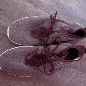 Nike Burgundy Athletic Shoes